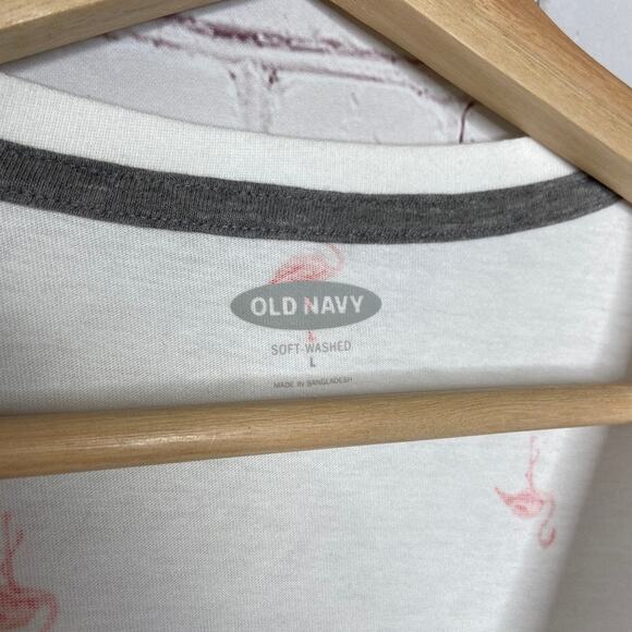 Stay At Home Posher Flamingo Tee from Oscilatey - Picture 6 of 8